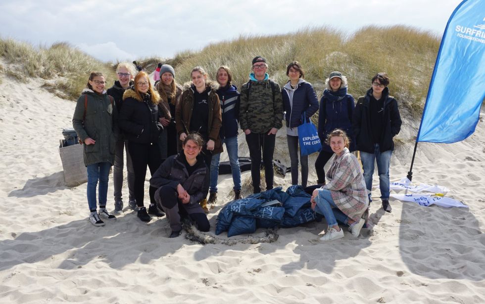 cleanup am strand in sylt mit surfrider foundation