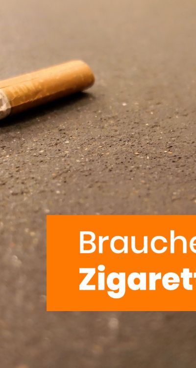 zigarette in umwelt - petition zigarettenpfand