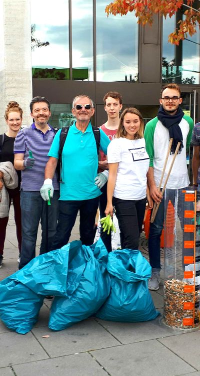 zigaretten umwelt cleanup sammeln tobacycle