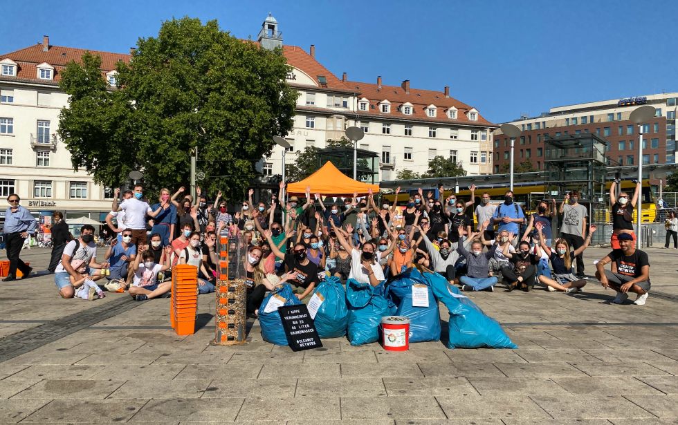 Gruppenbild World Cleanup Day 2020