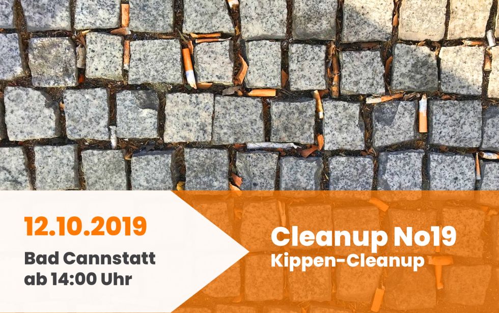 zigaretten sammeln umwelt cleanup stuttgart gift umwelt