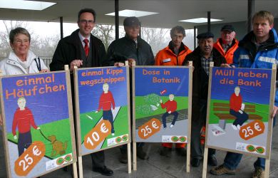 Initiative in Waiblingen für weniger Müll