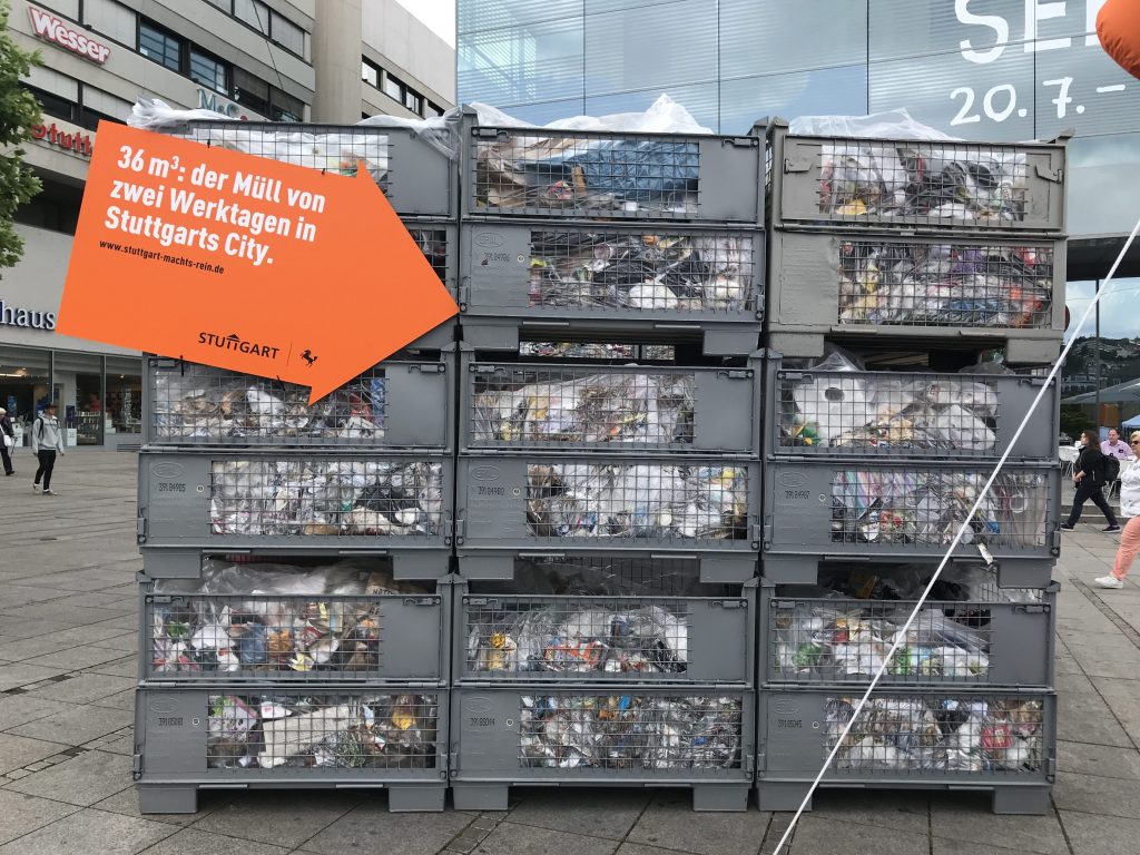 Verpackungsmüll der Deutschen